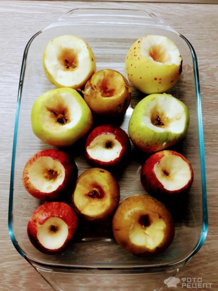 Рецепт: Запеченные яблоки - Классический вариант! Рецепт: Запеченные яблоки - Классический вариант!