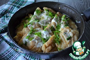 Щука в сметане по-деревенски Щука в сметане по-деревенски