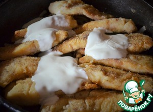 Щука в сметане по-деревенски Щука в сметане по-деревенски