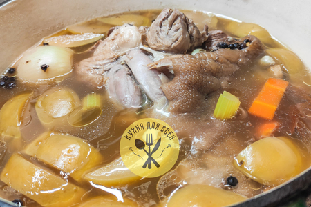 Свинина в духовке. свиная рулька одним куском Свинина в духовке. свиная рулька одним куском