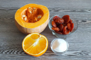 Варенье из тыквы с курагой и апельсином Варенье из тыквы с курагой и апельсином