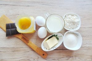 Медовик с шоколадным кремом