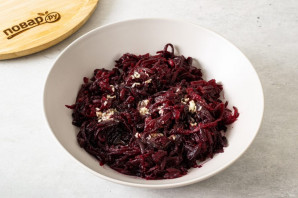 Острый свекольный салат