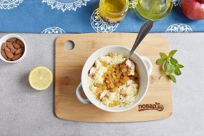 Салат с кускусом