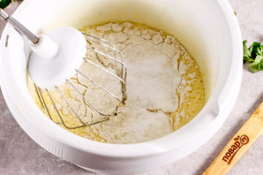 Пирог "Бабка" с малиной Пирог "Бабка" с малиной