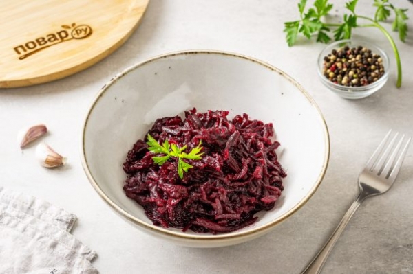 Острый свекольный салат