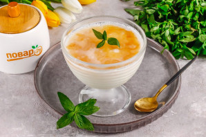 Карамельная панна-котта Карамельная панна-котта