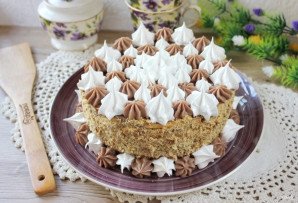 Медовик с шоколадным кремом