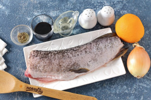 Щука с апельсинами в духовке Щука с апельсинами в духовке