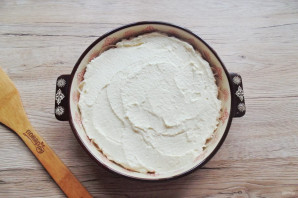 Творожная запеканка с бананом и яблоком Творожная запеканка с бананом и яблоком