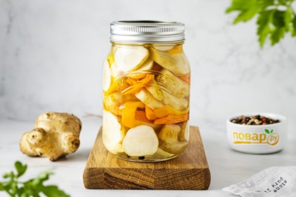 Маринованный топинамбур