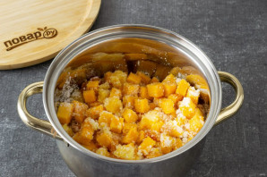 Варенье из тыквы с апельсином и курагой