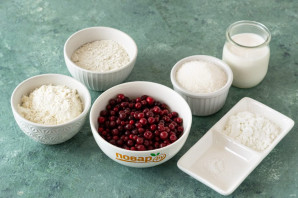 Калитки с брусникой Калитки с брусникой