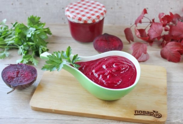 Свекольный кетчуп на зиму Свекольный кетчуп на зиму