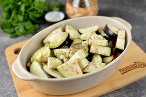 Баклажаны с тыквой в духовке Баклажаны с тыквой в духовке