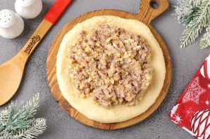 Мясной пирог "Лапа тигра" Мясной пирог "Лапа тигра"