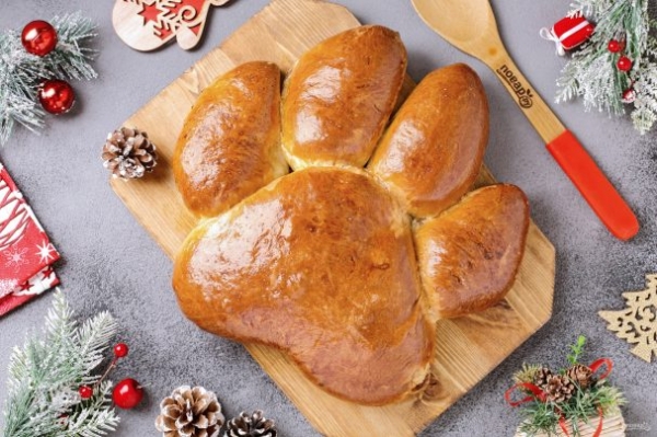 Мясной пирог "Лапа тигра" Мясной пирог "Лапа тигра"