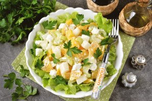 Салат с дыней