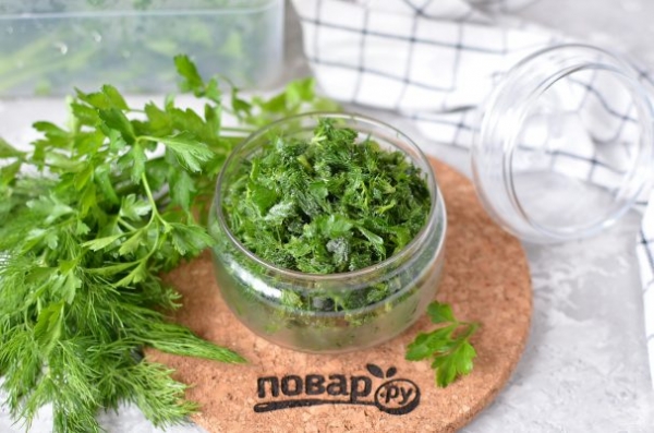 Зелень на зиму Зелень на зиму