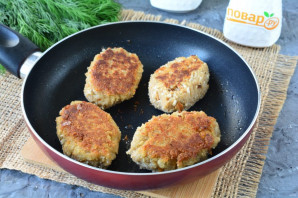 Котлеты из баклажанов с сыром