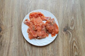 Соленая горбуша с коньяком Соленая горбуша с коньяком