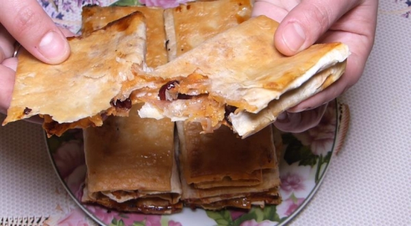 Лаваш с айвой, пошаговый рецепт с фото Лаваш с айвой, пошаговый рецепт с фото