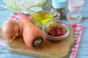 Пирожки с капустой и томатной пастой