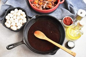 Говядина в вине по-бургундски Говядина в вине по-бургундски