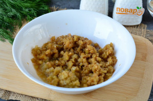 Котлеты из баклажанов с сыром