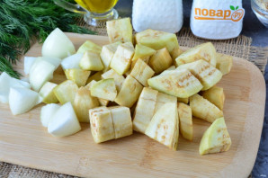 Котлеты из баклажанов с сыром