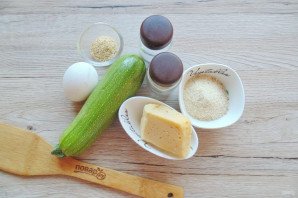 Кабачки в панировочных сухарях в духовке