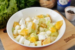 Салат с дыней