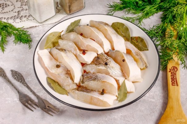 Малосольный судак