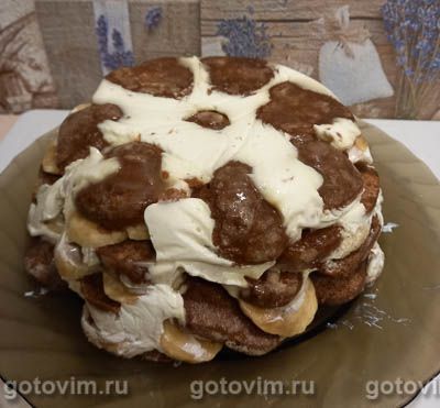 Торт из пряников «Банановый рай» Торт из пряников «Банановый рай»