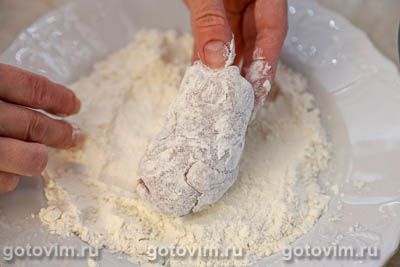 «Метропольки» - куриные котлеты с печеночным паштетом «Метропольки» - куриные котлеты с печеночным паштетом