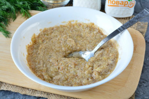 Котлеты из баклажанов с сыром