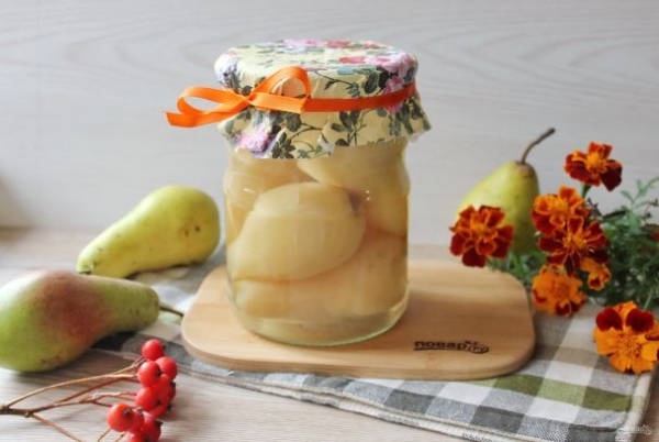 Груши целиком на зиму Груши целиком на зиму