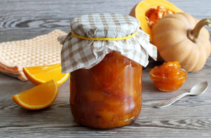 Варенье из тыквы с курагой и апельсином Варенье из тыквы с курагой и апельсином