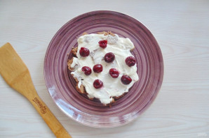 Торт "Графские развалины" с вишней