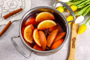 Глинтвейн с ликером Глинтвейн с ликером