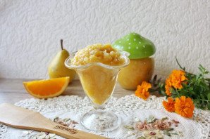 Джем из груши с апельсином на зиму