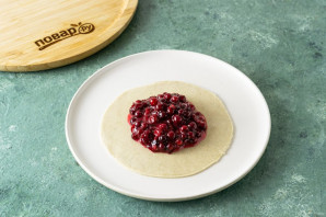 Калитки с брусникой Калитки с брусникой