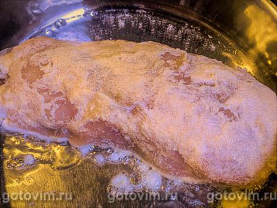 Рулет из куриной грудки с паштетом а-ля «Метропольки»