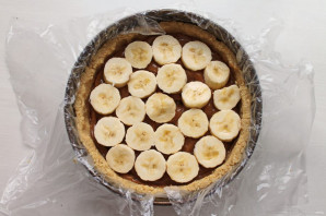 "Баноффи пай" с бананом без выпечки "Баноффи пай" с бананом без выпечки