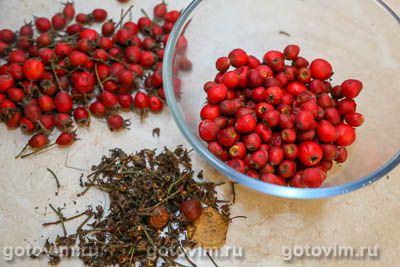 Компот из боярышника с яблоками Компот из боярышника с яблоками