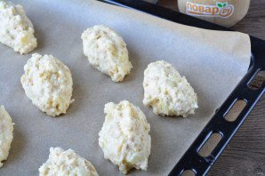 Овсяное печенье с творогом и яблоками Овсяное печенье с творогом и яблоками