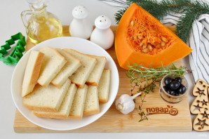 Брускетты "Елочки" на Новый год Тигра Брускетты "Елочки" на Новый год Тигра