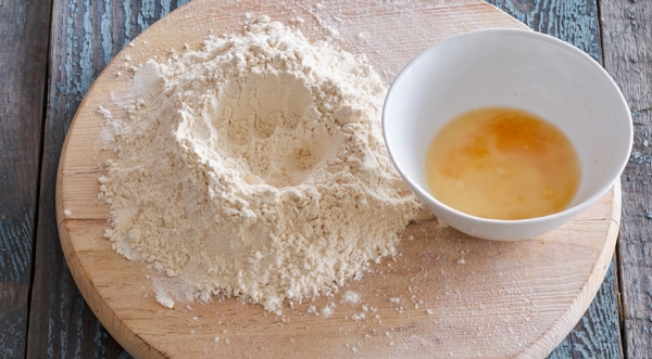 Как приготовить домашние яичные тальятелле, пошаговый рецепт с фото