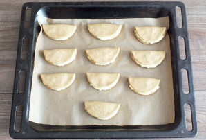 Сочни с творогом из ржаной муки Сочни с творогом из ржаной муки