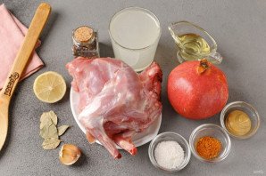 Кролик с гранатом Кролик с гранатом